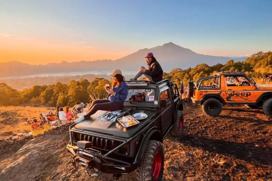 Mount Batur Sunrise Jeep Adventure & Hot Spring